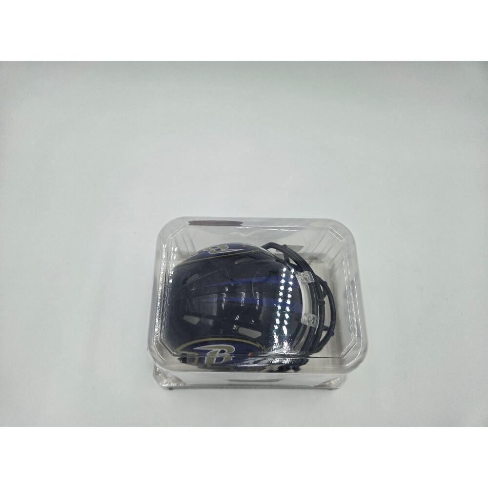 Baltimore Ravens Riddell Mini Football Helmet Display Case NFL - Picture 6 of 9